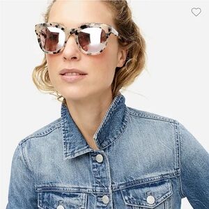 J. Crew • NWT • Women’s Cabana oversized sunglasses / H8908